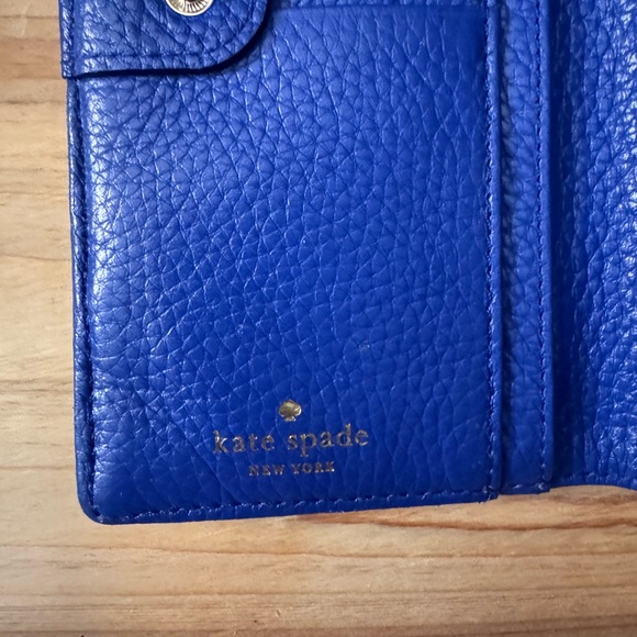 Good condition Kate Spade credit card and checkbook wallet. - Picture 4 of 5